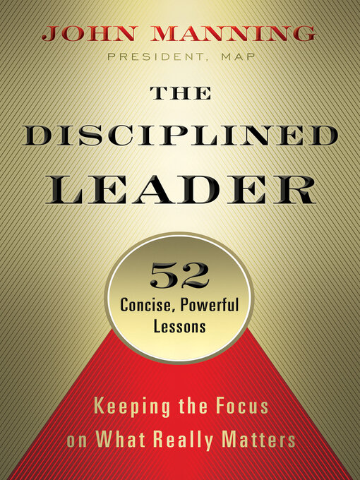 Cover image for The Disciplined Leader